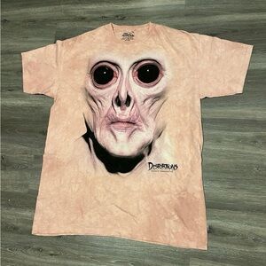 Rare The Mountain Distortions T-Shirt Mens Size 2XL Zombie Corpse Monster Horror